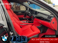 Bọc Ghế Da Nappa BMW 750Li