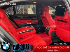 Bọc Ghế Da Nappa BMW 750Li