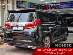 Lót Sàn Gỗ Nam Phi Nhập Khẩu Xe Toyota Alphard Mẫu 2