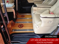 Lót Sàn Gỗ Nam Phi Nhập Khẩu Xe Toyota Alphard Mẫu 2