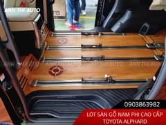 Lót Sàn Gỗ Nam Phi Nhập Khẩu Xe Toyota Alphard Mẫu 2