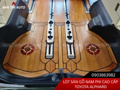 Lót Sàn Gỗ Nam Phi Nhập Khẩu Xe Toyota Alphard Mẫu 2