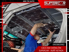 Cách Âm Chống Ồn Supercar Cho Ô Tô