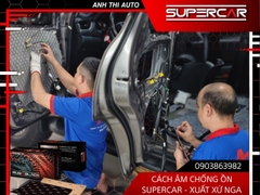 Cách Âm Chống Ồn Supercar Cho Ô Tô