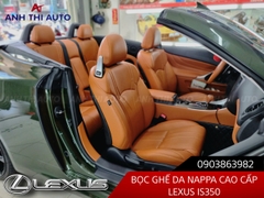 Bọc Ghế Da Italy Lexus IS350 Cao Cấp