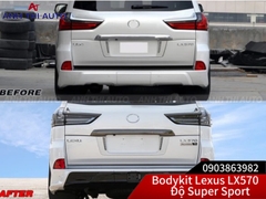 Body Kit nâng đời Cho Lexus LX570 2016 lên Super Sport 2021