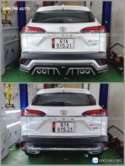 Độ Lip Pô Cho Toyota Cross