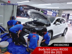 Body kit Nâng Đời Xe Lexus RX350 2016 Lên 2021