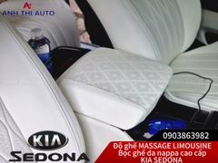 Độ ghế Limousine cho Kia Sedona