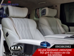 Độ ghế Limousine cho Kia Sedona