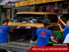 NẮP THÙNG CAO KHÔNG ĐÈN THEO XE NISSAN NAVARA