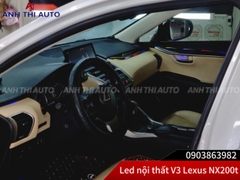 Độ Led Nội Thất V3 Lexus NX200T