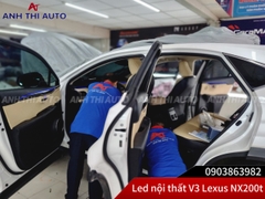 Độ Led Nội Thất V3 Lexus NX200T