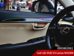 Độ Led Nội Thất V3 Lexus NX200T