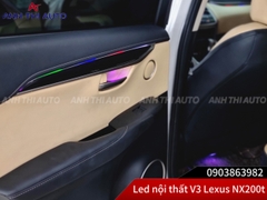 Độ Led Nội Thất V3 Lexus NX200T