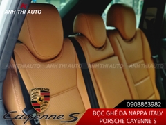 Bọc Ghế Da Italy Porsche Cayenne S Cao Cấp