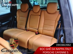 Bọc Ghế Da Italy Porsche Cayenne S Cao Cấp