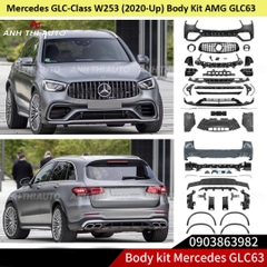 Body Kit Mercedes GLC200 2020-2021 Độ GLC63 AMG