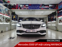 Mercedes S500 Độ Mặt Calang Maybach