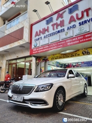 Mercedes S500 Độ Mặt Calang Maybach