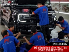 Độ Bi LED gầm Fujitek