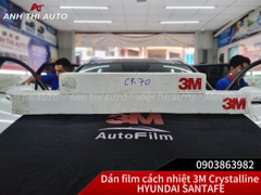 Dán Film Cách Nhiệt 3M Crystalline Chính Hãng xe 7 chỗ