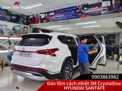 Dán Film Cách Nhiệt 3M Crystalline Chính Hãng xe 7 chỗ