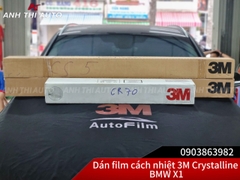 Dán Fim Cách Nhiệt 3M Crystalline chính hãng xe 5 chỗ