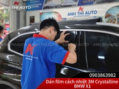 Dán Fim Cách Nhiệt 3M Crystalline chính hãng xe 5 chỗ