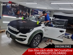 Dán Film Cách Nhiệt 3M Crystalline Chính Hãng xe bán tải