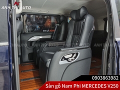 Lót Sàn Gỗ Nam Phi Nhập Khẩu Xe MERCEDES V250