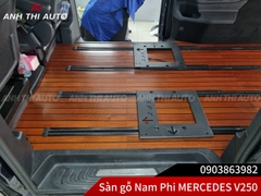 Lót Sàn Gỗ Nam Phi Nhập Khẩu Xe MERCEDES V250