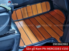 Lót Sàn Gỗ Nam Phi Nhập Khẩu Xe MERCEDES V250