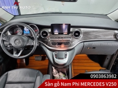 Lót Sàn Gỗ Nam Phi Nhập Khẩu Xe MERCEDES V250