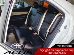 Bọc Ghế Da Cho Toyota Altis 2010 Kiểu Diamond