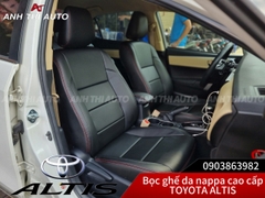 Bọc Ghế Da Cho Toyota Altis 2010 Kiểu Diamond