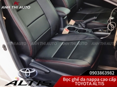 Bọc Ghế Da Cho Toyota Altis 2010 Kiểu Diamond