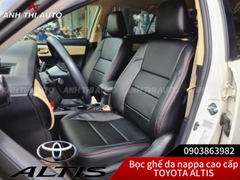 Bọc Ghế Da Cho Toyota Altis 2010 Kiểu Diamond