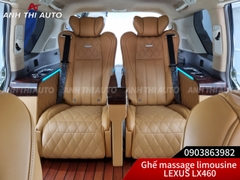 Độ Ghế Limousine Cho Lexus GX460