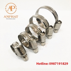 Đai siết inox răng nổi (loại vặn vít siết siêu chắc )