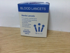 Kim lấy máu cho máy đường huyết Blood Lancets hộp 100 Kim
