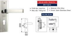 Khóa tay nắm gạt NEWNEO mã BR17-02