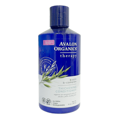 Dầu xả hữu cơ Avalon Organics bổ sung Biotin dành cho tóc mỏng, dễ gãy rụng 397g