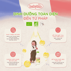 Sữa dinh dưỡng tăng trưởng hữu cơ Babybio 250ml (10 - 36 tháng)