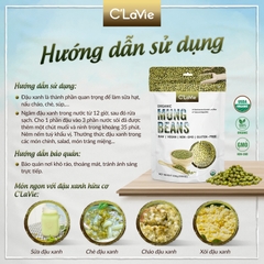 Đậu xanh hữu cơ C’LaVie 200g