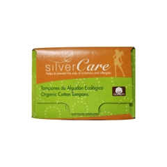 Tampon hữu cơ 4 giọt Silvercare Super Plus 15 miếng