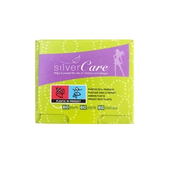 Băng vệ sinh hữu cơ hàng ngày Anatomical Silvercare 30 miếng