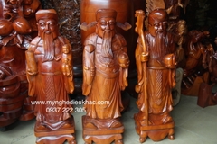 Phúc lộc thọ gỗ ( 100)