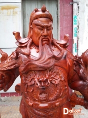 Quan Công đứng hương 103x50x28