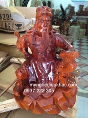 Tượng quan công đọc sách size nhỏ